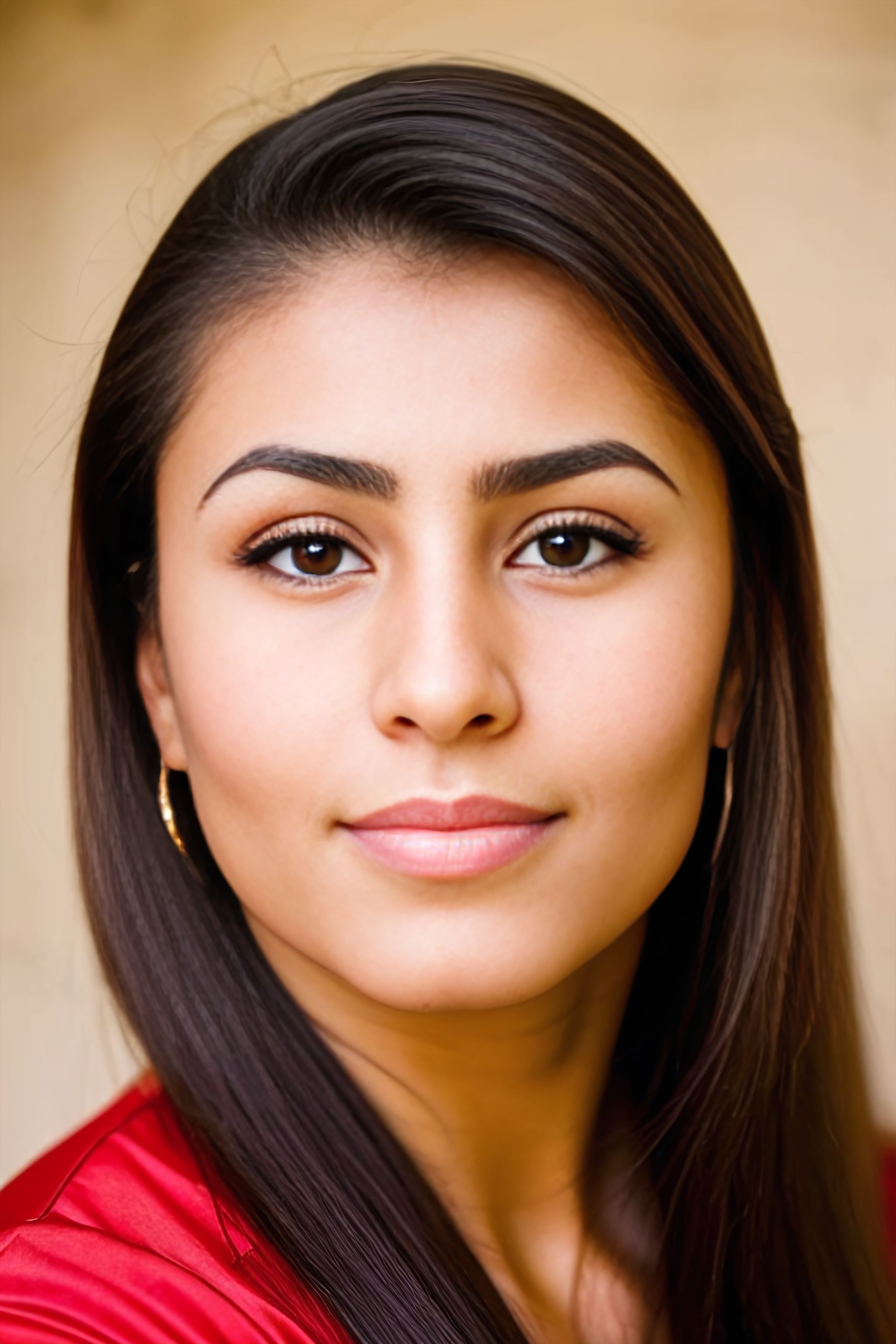 Portrait generated with Stable Diffusion.